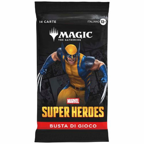 MTG Marvel Super Heroes - Play Booster Display da 30 Buste (14 Carte) - IT