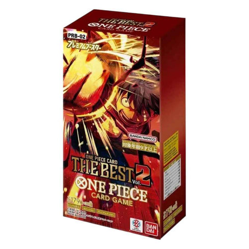One Piece PRB-02 THE BEST Vol.2 - Display da 10 Buste - JPN